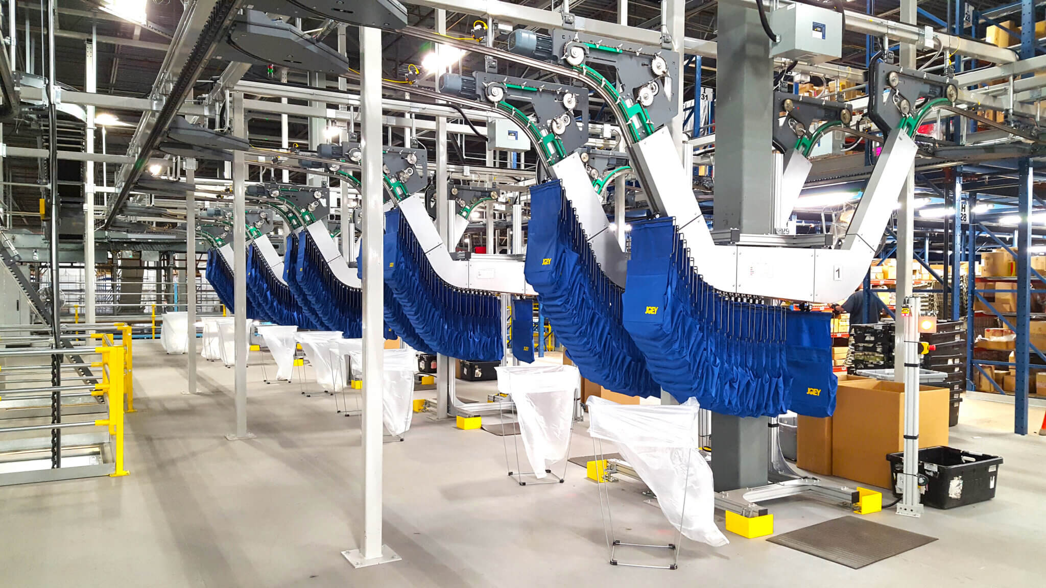 Arial shot of Ferag Hinwil